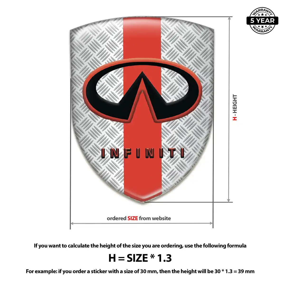 Infiniti Emblem Badge Logo Interior Luxe