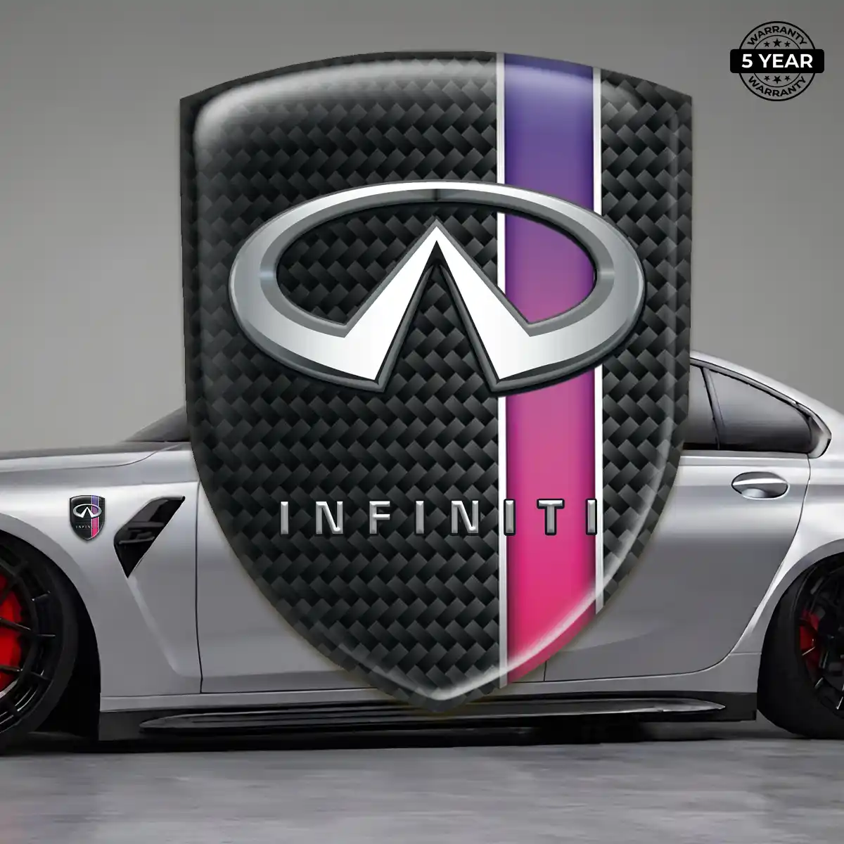 Infiniti Emblem Badge Logo Noble Edition
