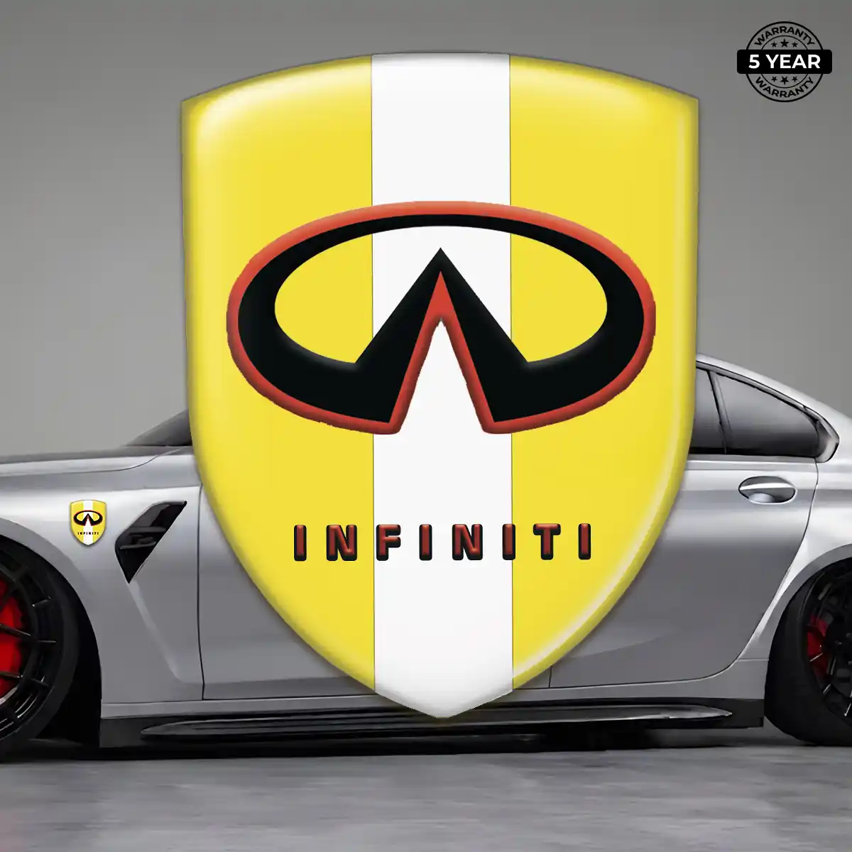 Infiniti Emblem Badge Logo Opulent Line
