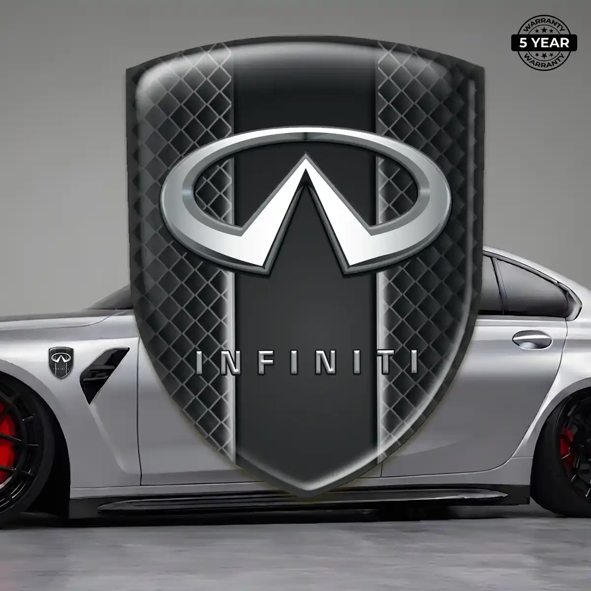 Infiniti Emblem Badge Logo Performance Style