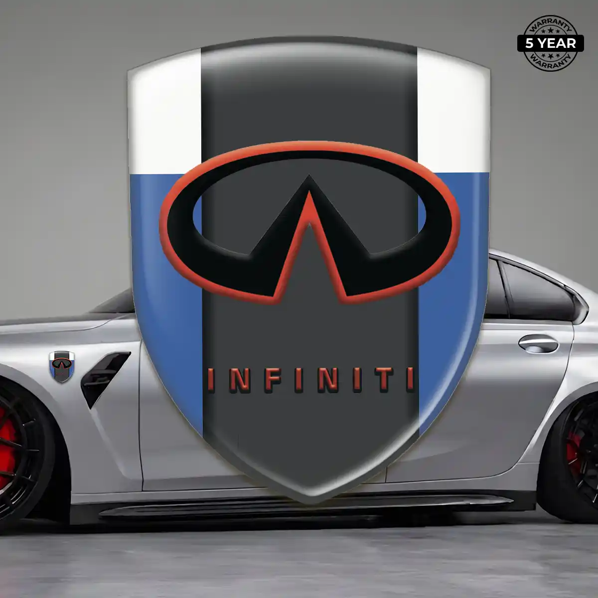Infiniti Emblem Badge Logo Premium Dome