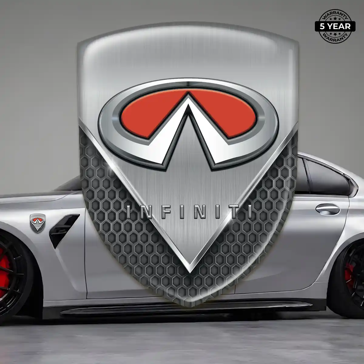 Infiniti Emblem Badge Logo Prestige Line