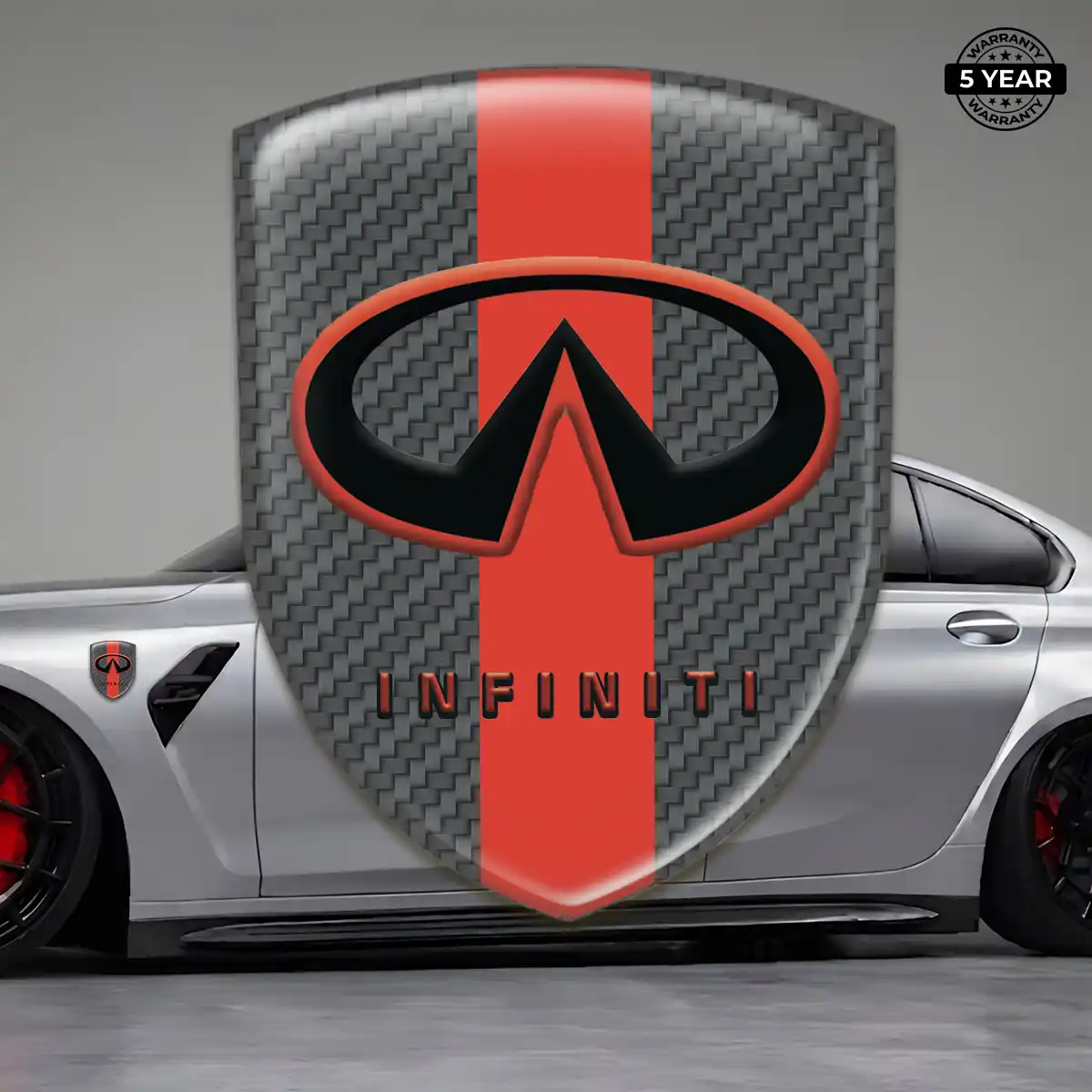 Infiniti Emblem Badge Logo Resin Elite