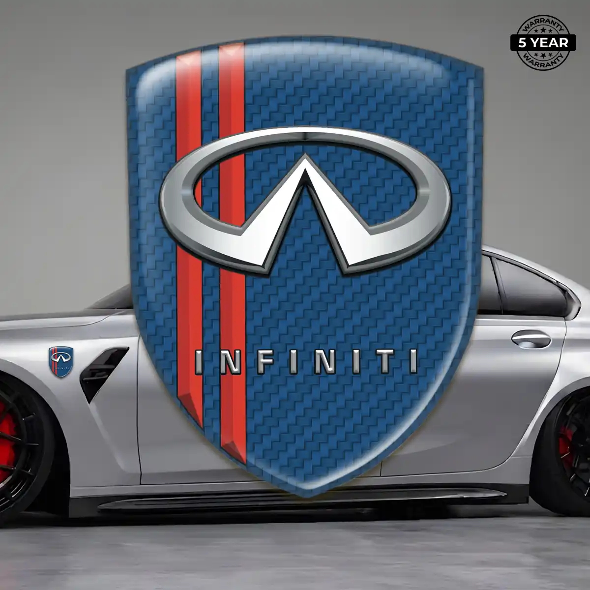 Infiniti Emblem Badge Logo Signature Grade