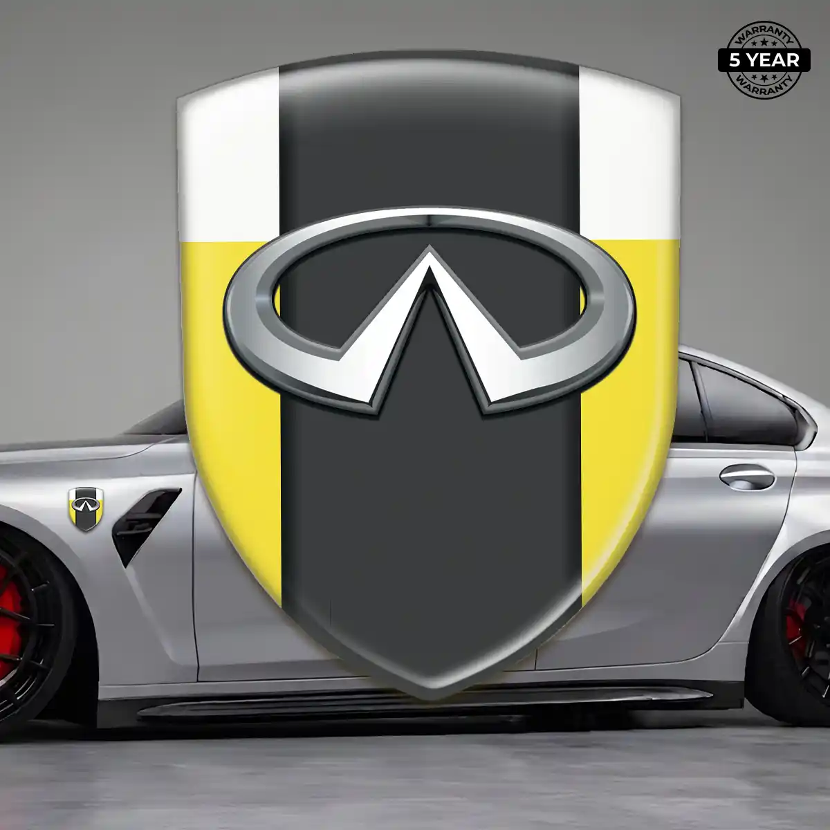Infiniti Emblem Badge Logo Sleek Style