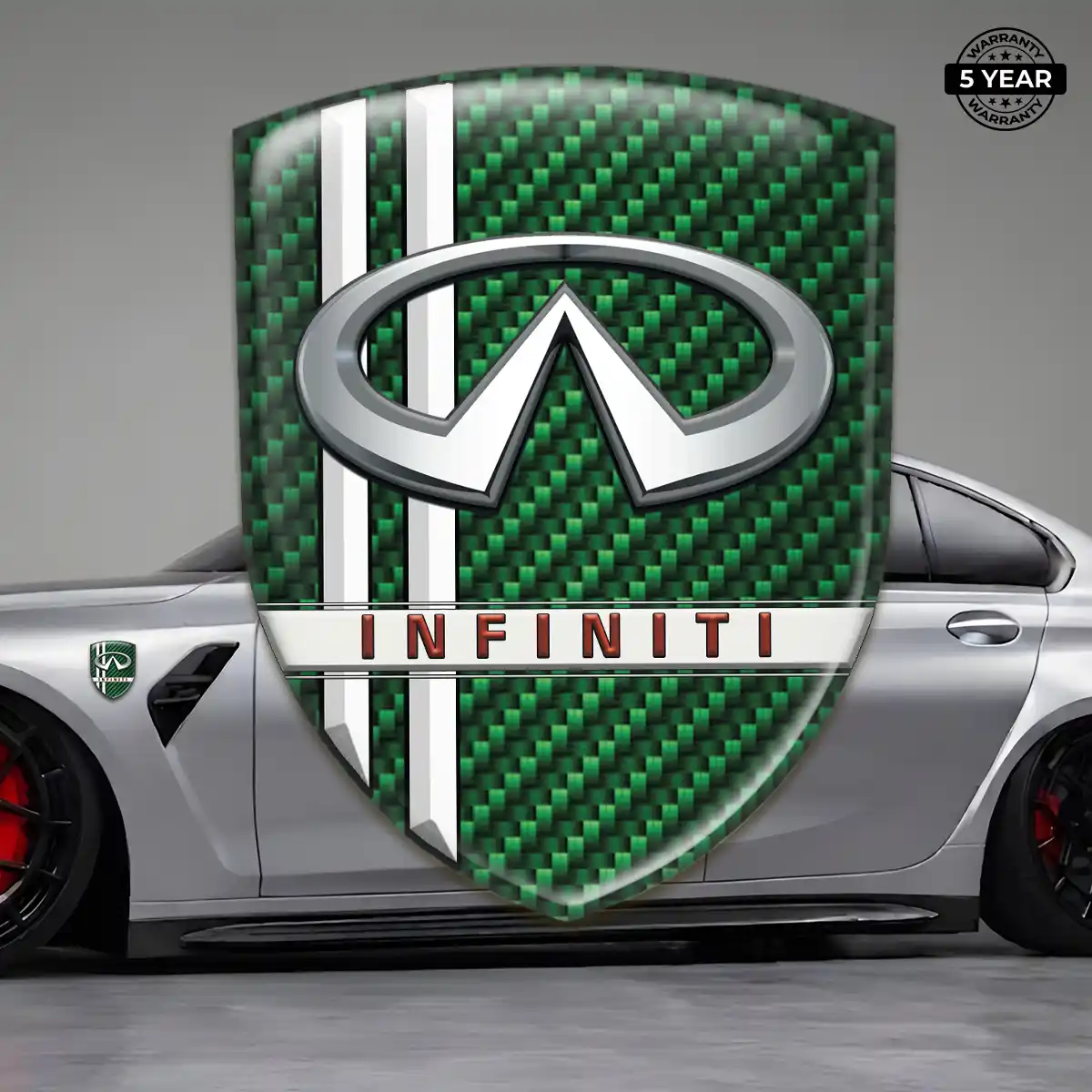 Infiniti Emblem Badge Logo Sport Tuning