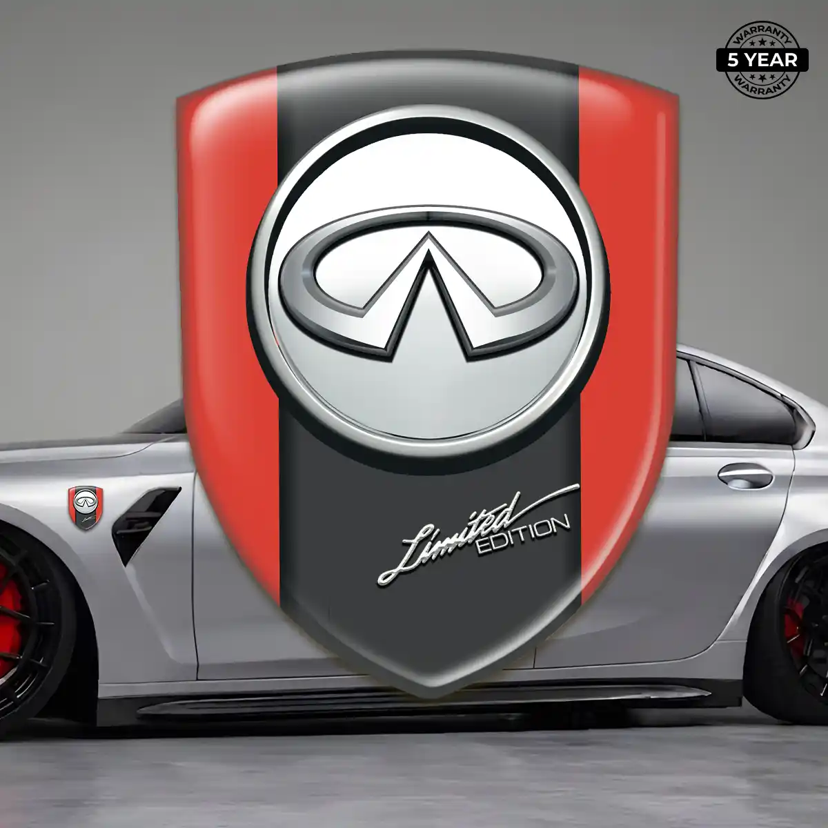 Infiniti Emblem Badge Resin Luxe