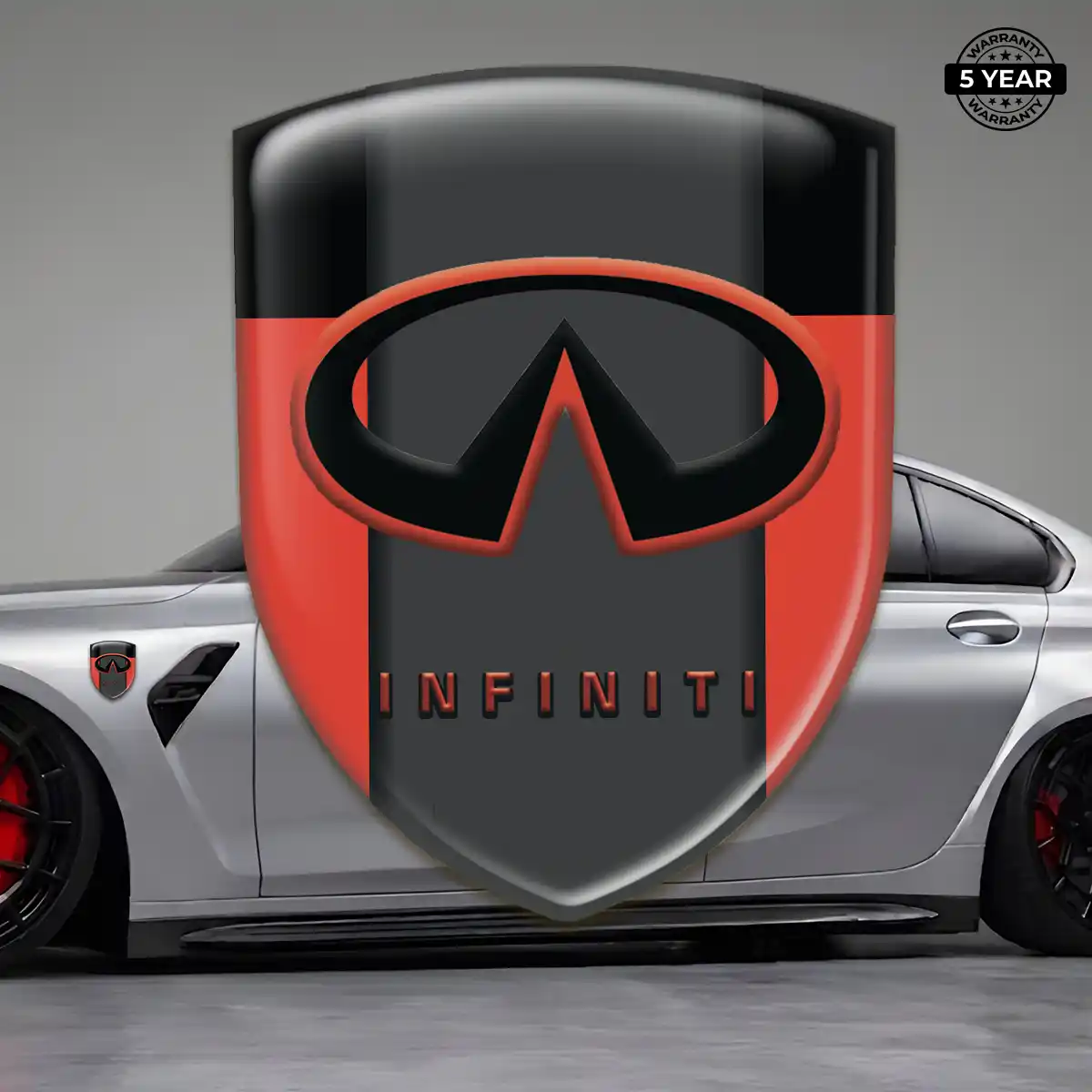 Infiniti Emblem Badge Sport Tuning