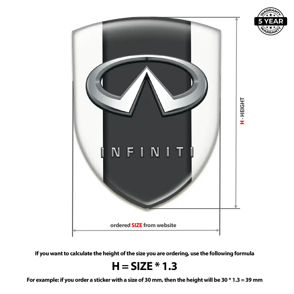 Infiniti Emblem Crest Elite Edition