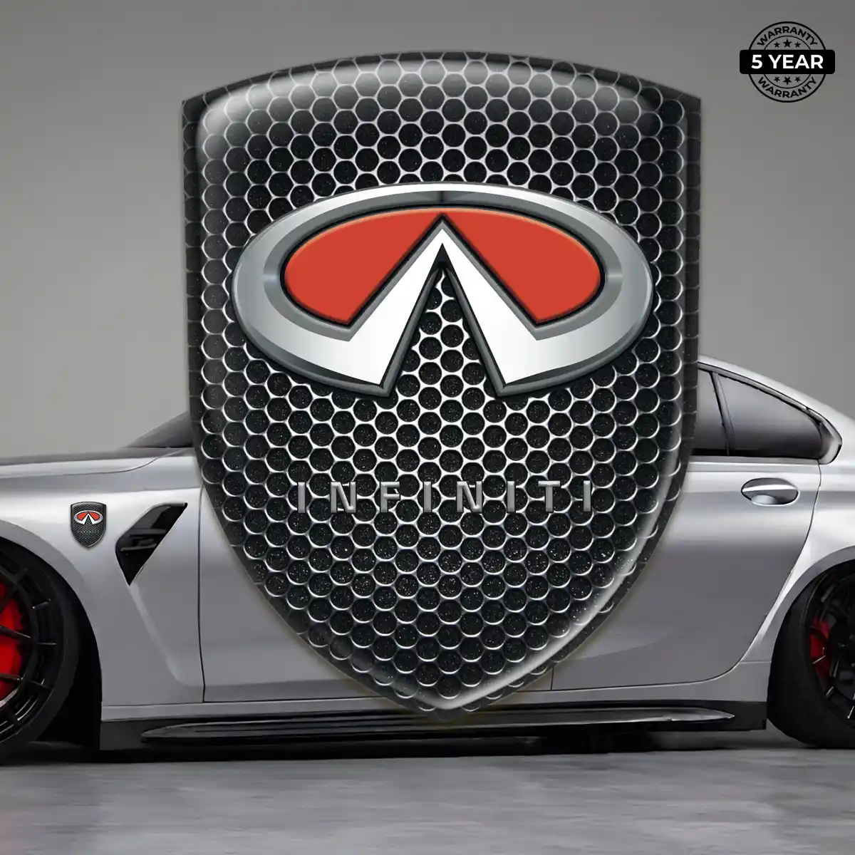 Infiniti Emblem Crest Elite Finish