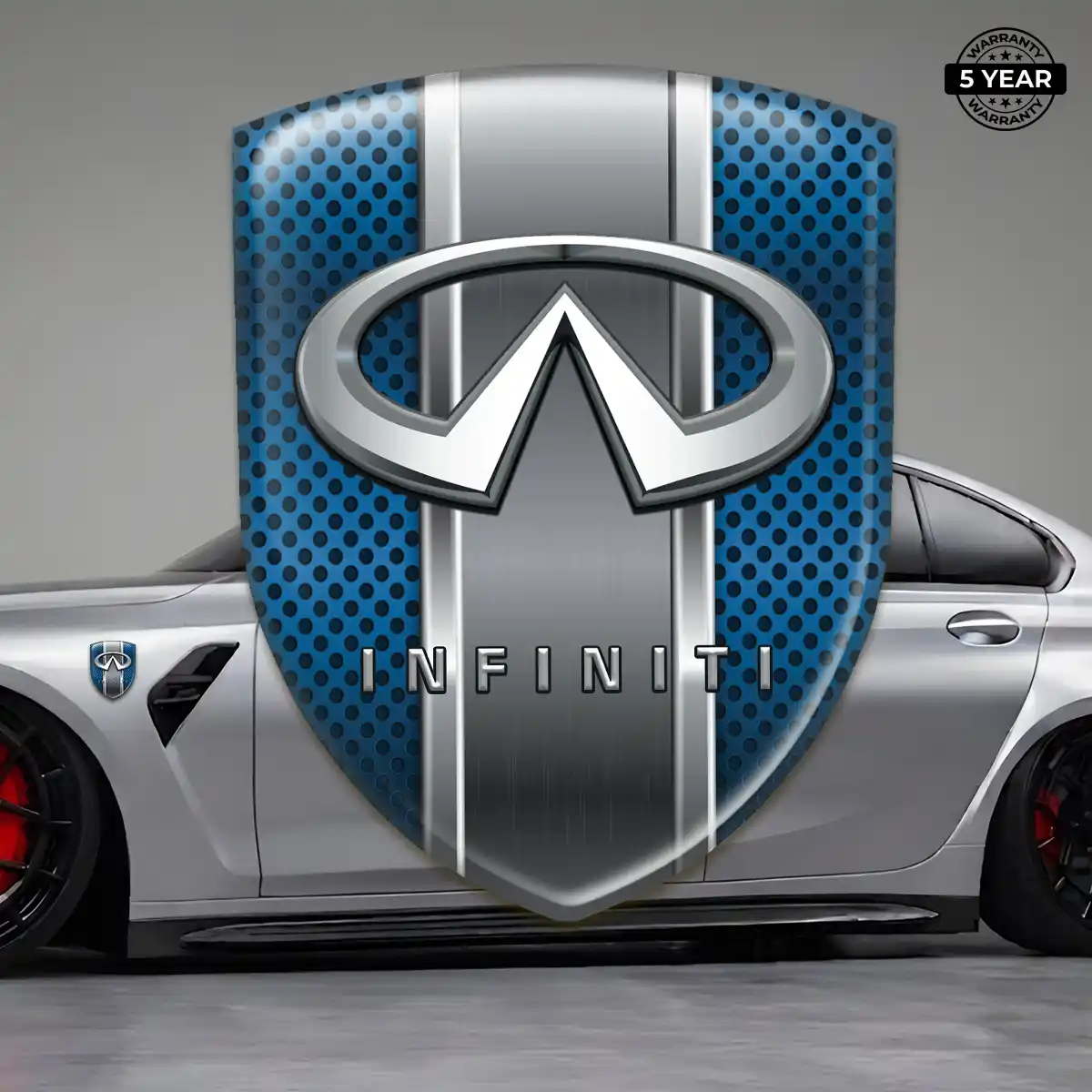 Infiniti Emblem Crest Outer Style