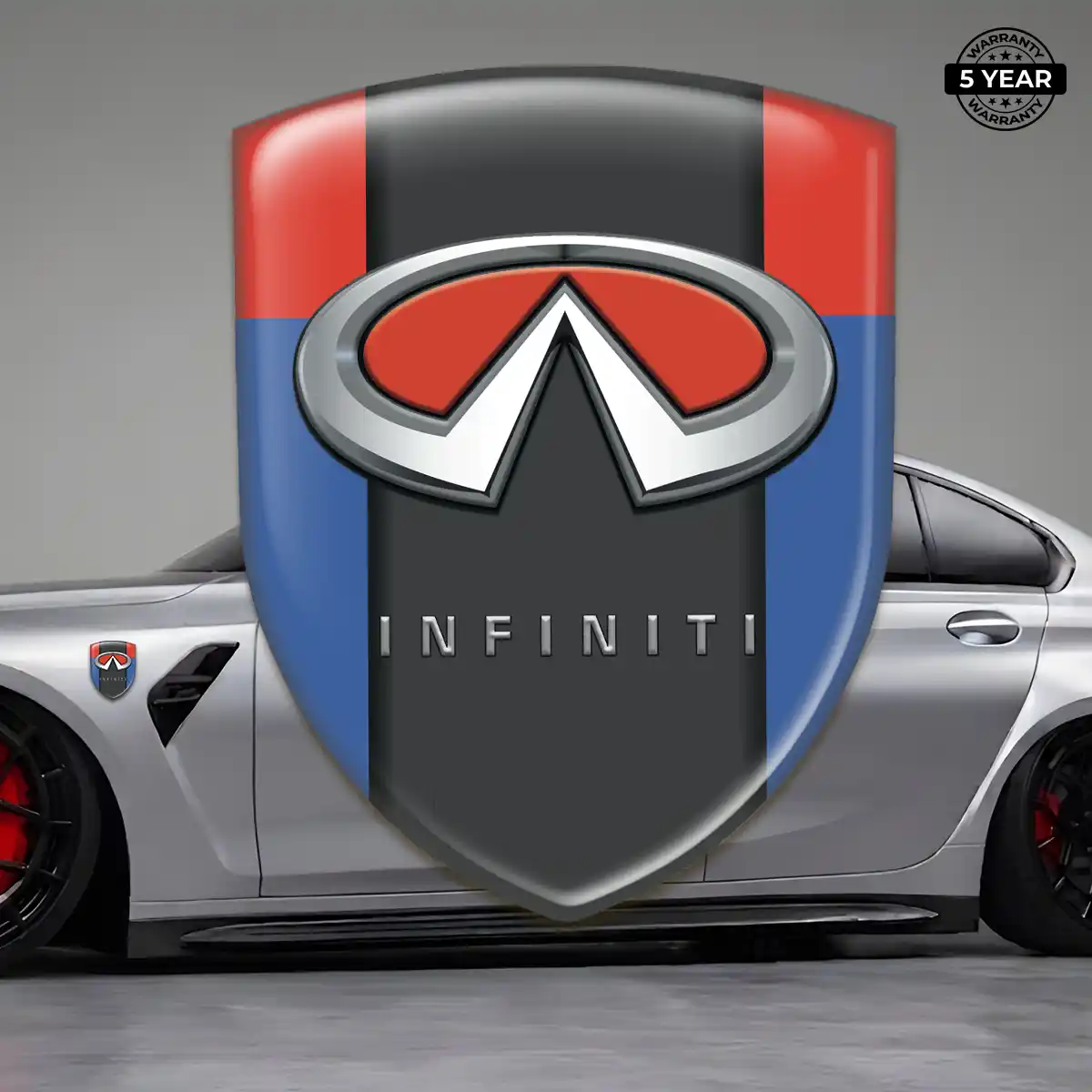 Infiniti Emblem Crest Premium Dome