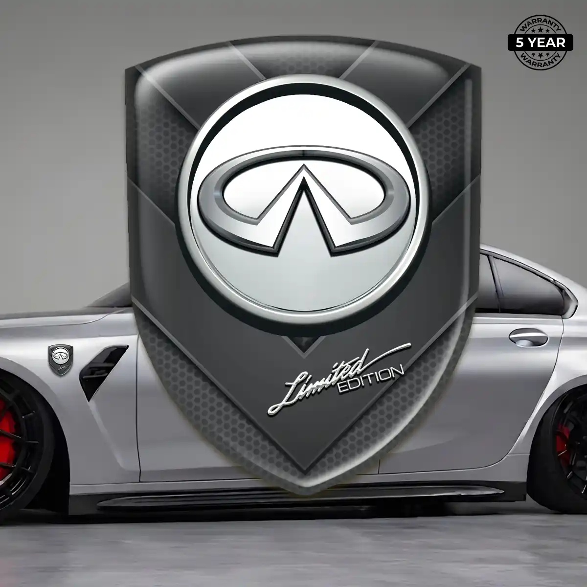 Infiniti Emblem Crest Refined Design