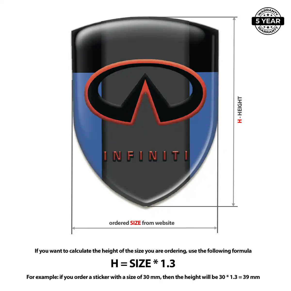 Infiniti Emblem Crest Street Tuning