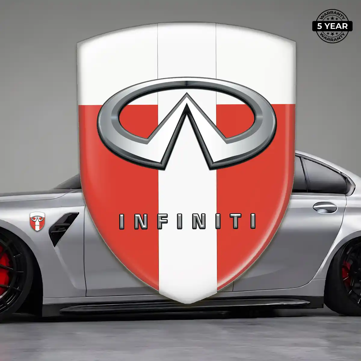 Infiniti Emblem Domed Badge Exclusive Series