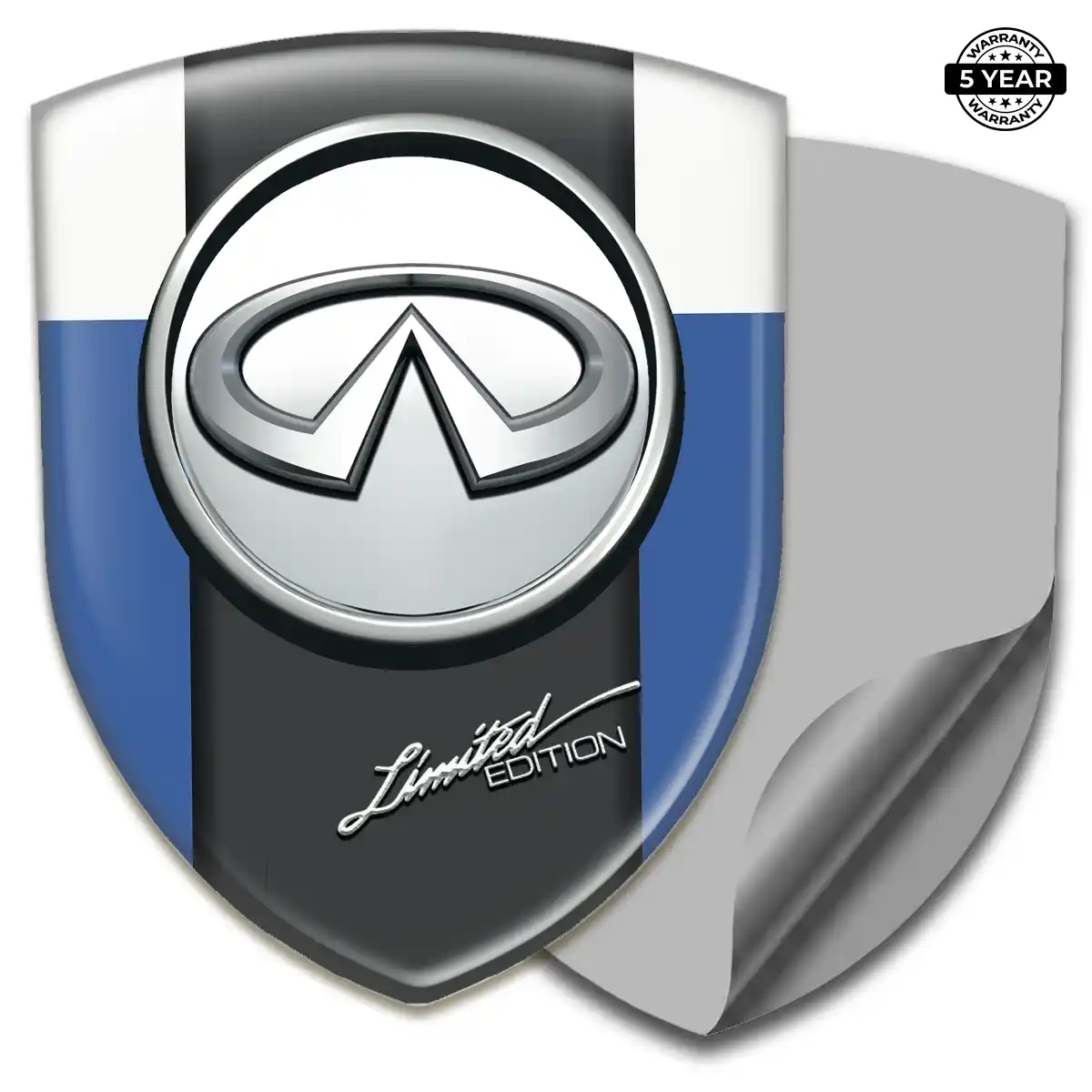 Infiniti Emblem Domed Badge Exterior Luxe