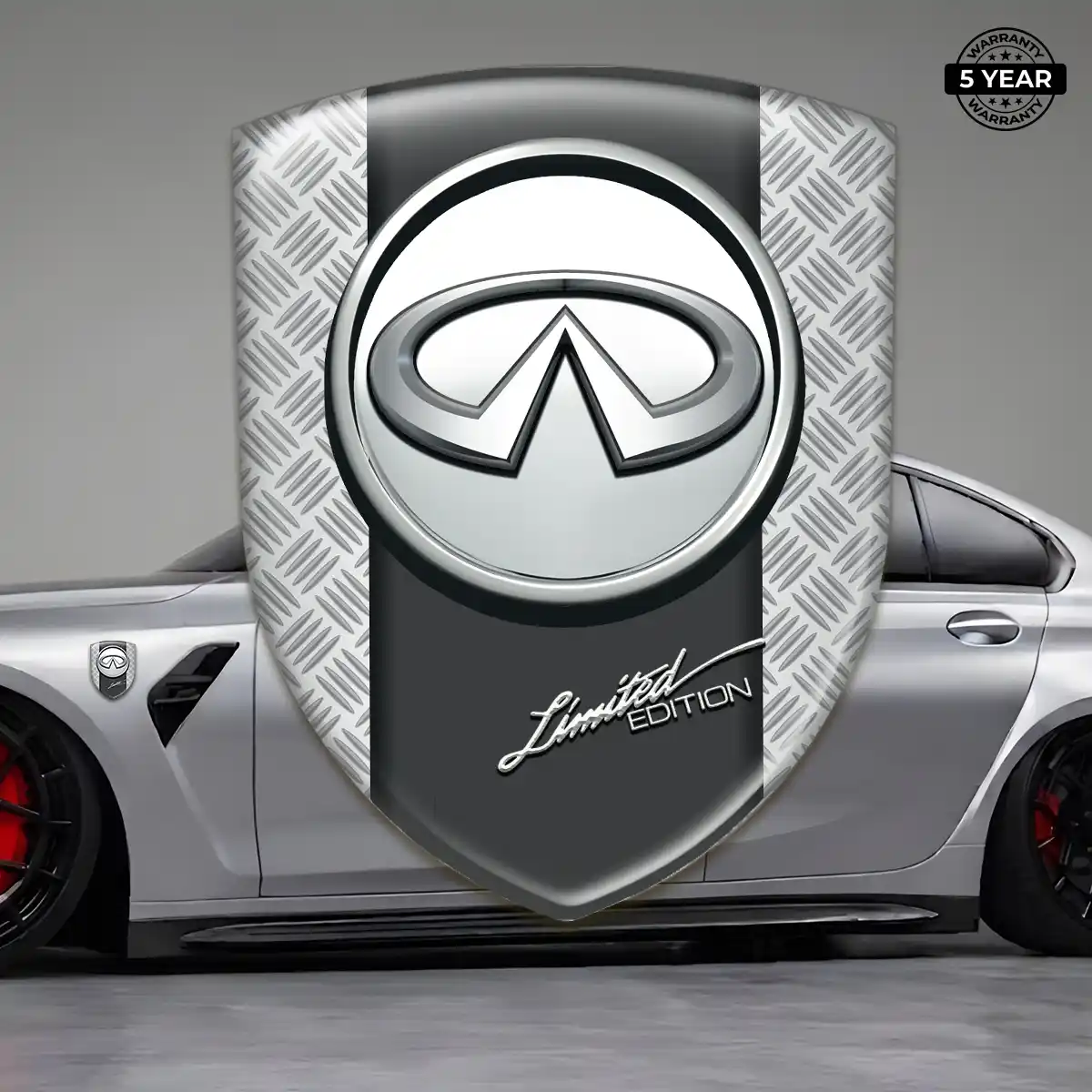 Infiniti Emblem Domed Badge Interior Luxe
