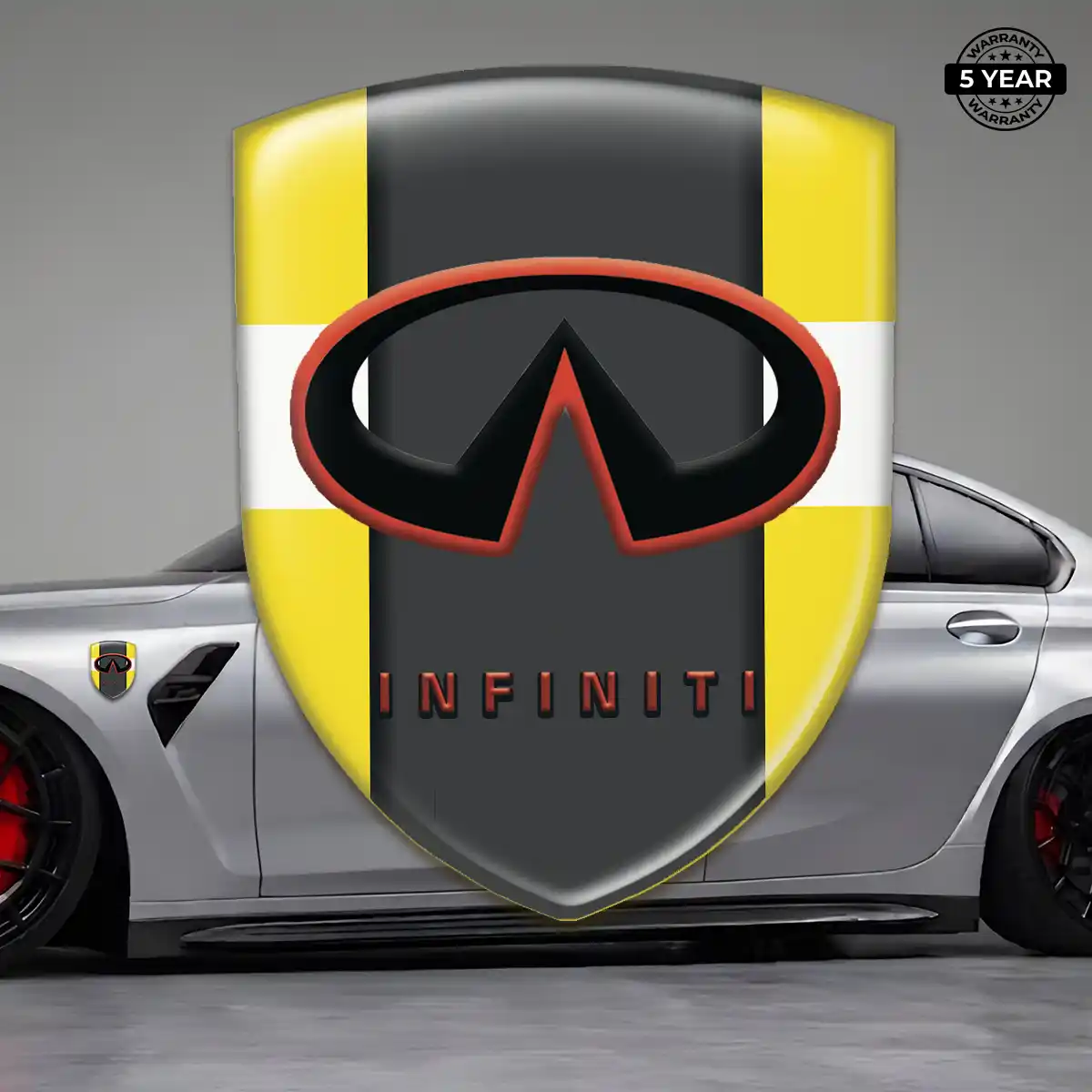 Infiniti Emblem Domed Badge Noble Edition