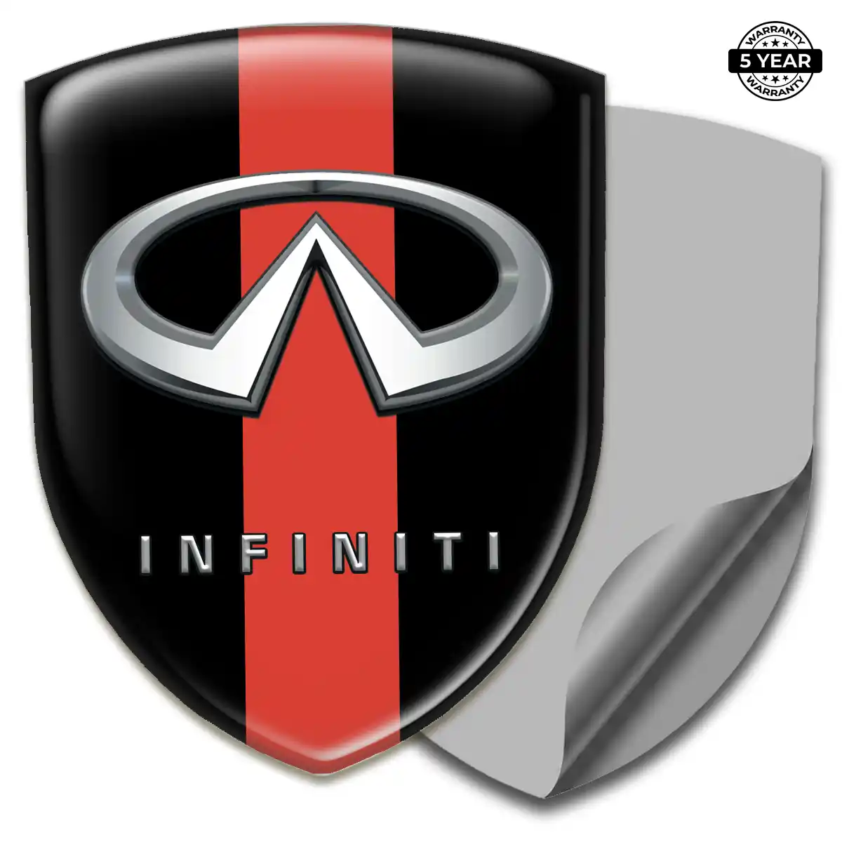 Infiniti Emblem Domed Badge Prestige Line