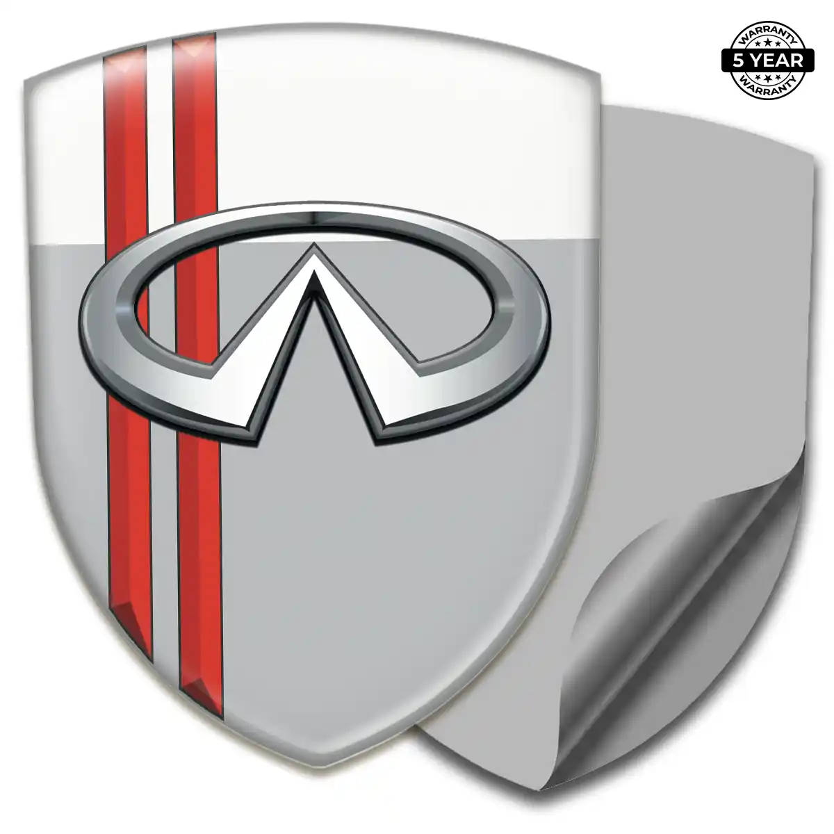 Infiniti Emblem Domed Badge Refined Design