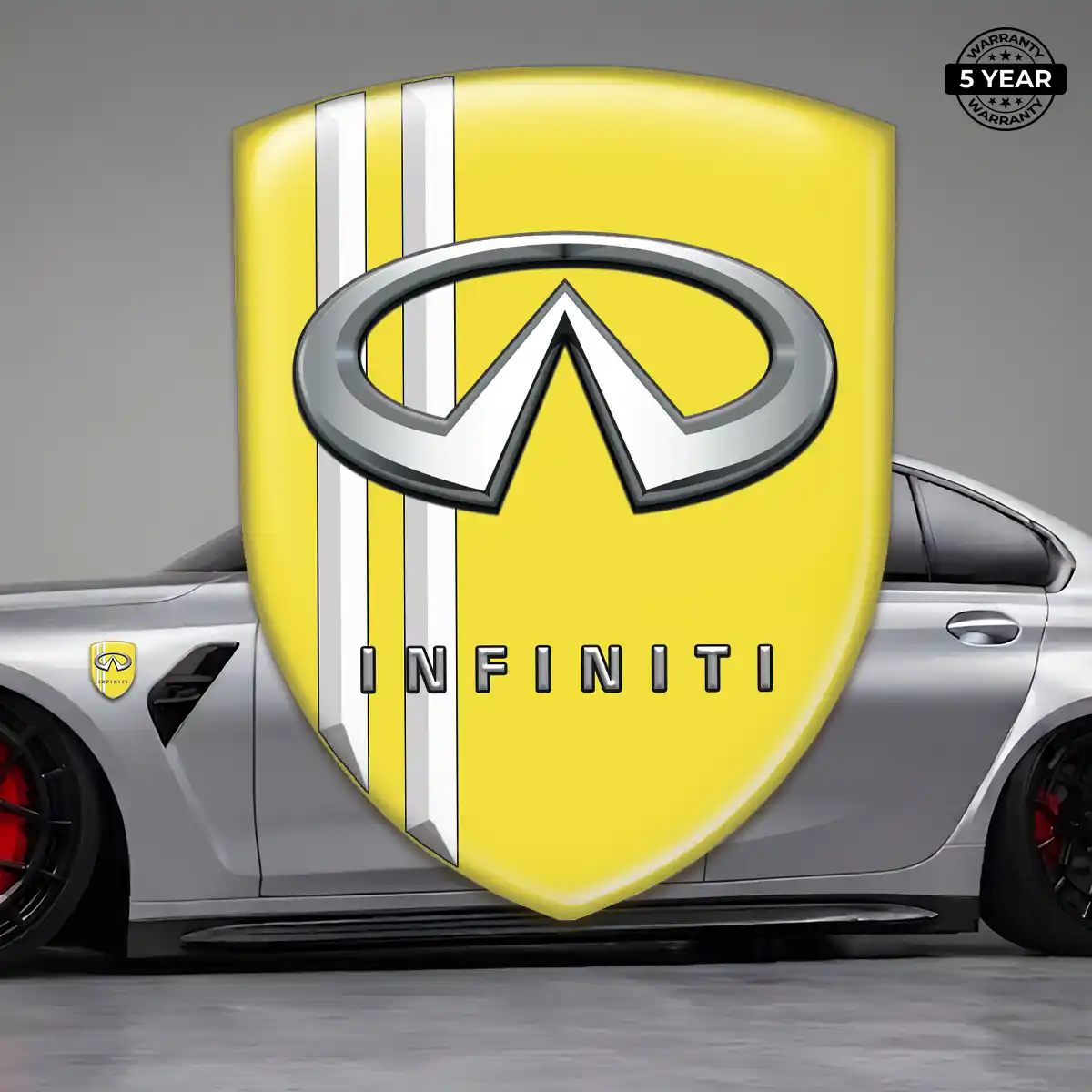Infiniti Emblem Domed Badge Signature Grade