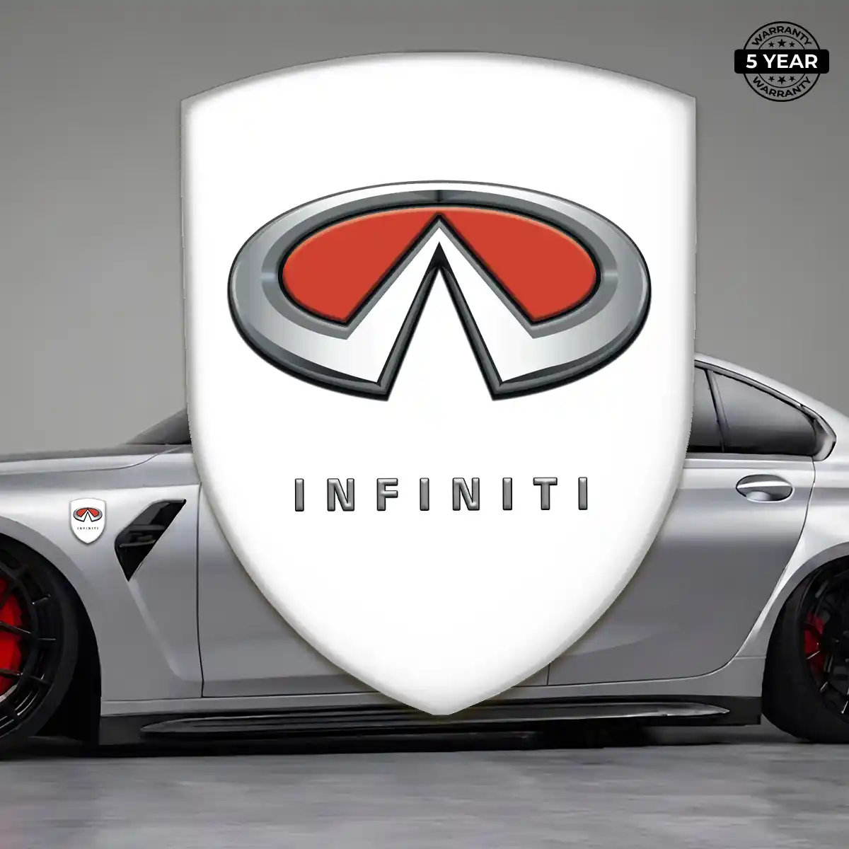 Infiniti Emblem Domed Badge Superior Craft