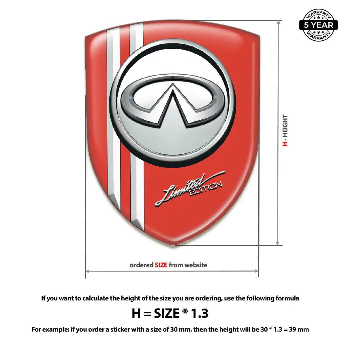 Infiniti Emblem Elite Finish