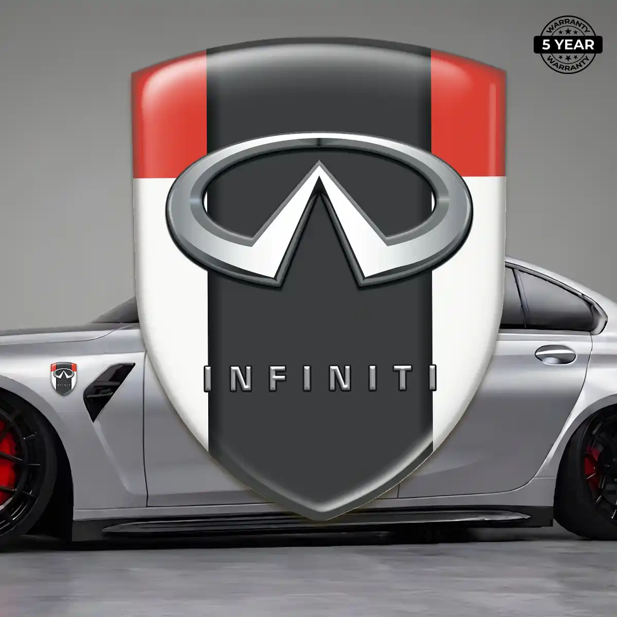 Infiniti Emblem Logo Badge Auto Tuning