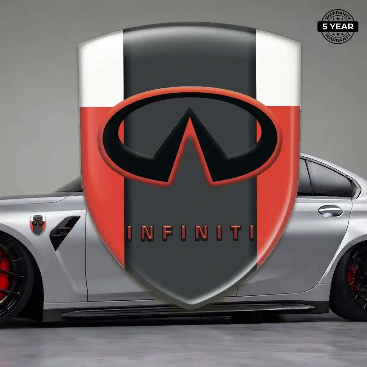 Infiniti Emblem Logo Badge Cabin Style