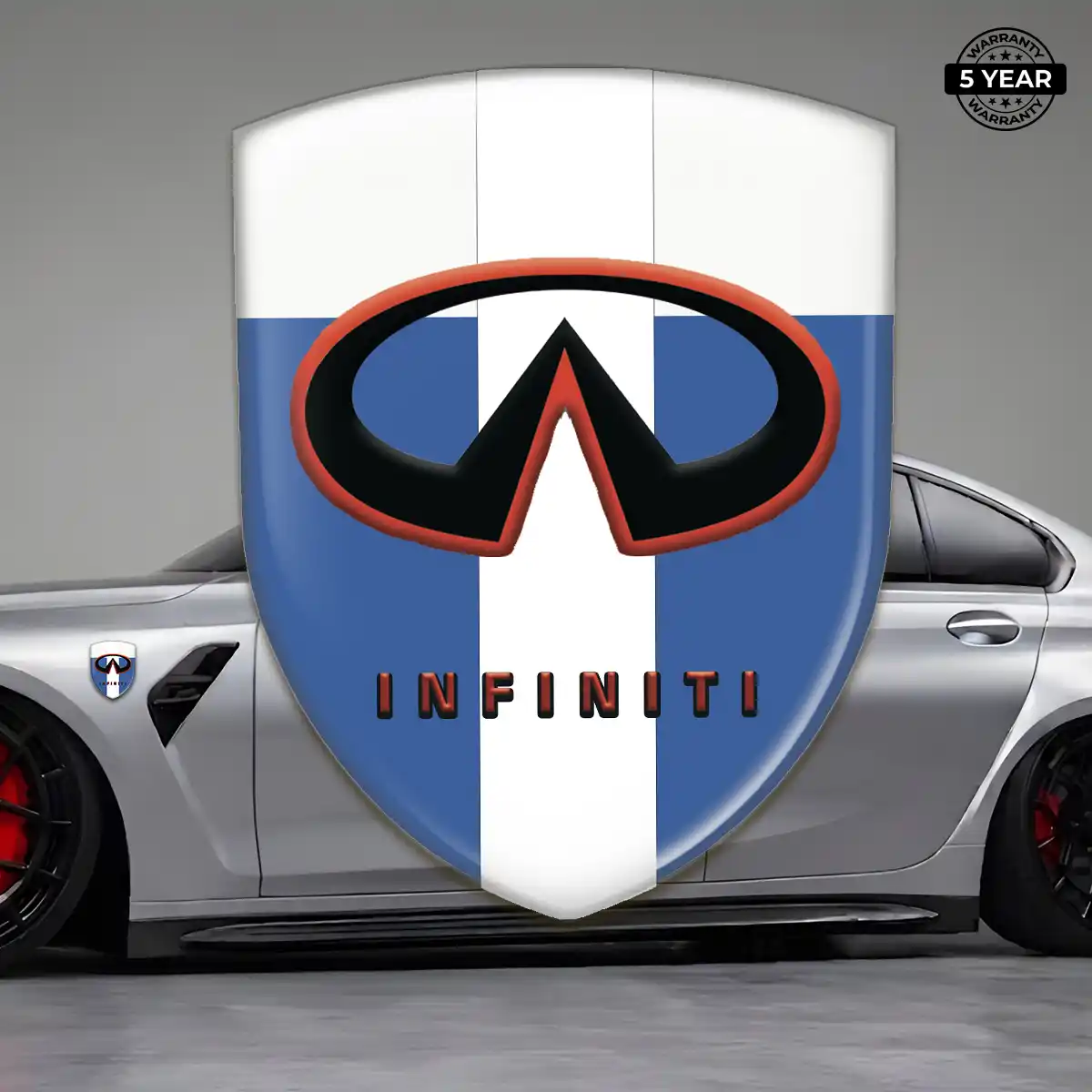 Infiniti Emblem Logo Badge Deluxe Edition