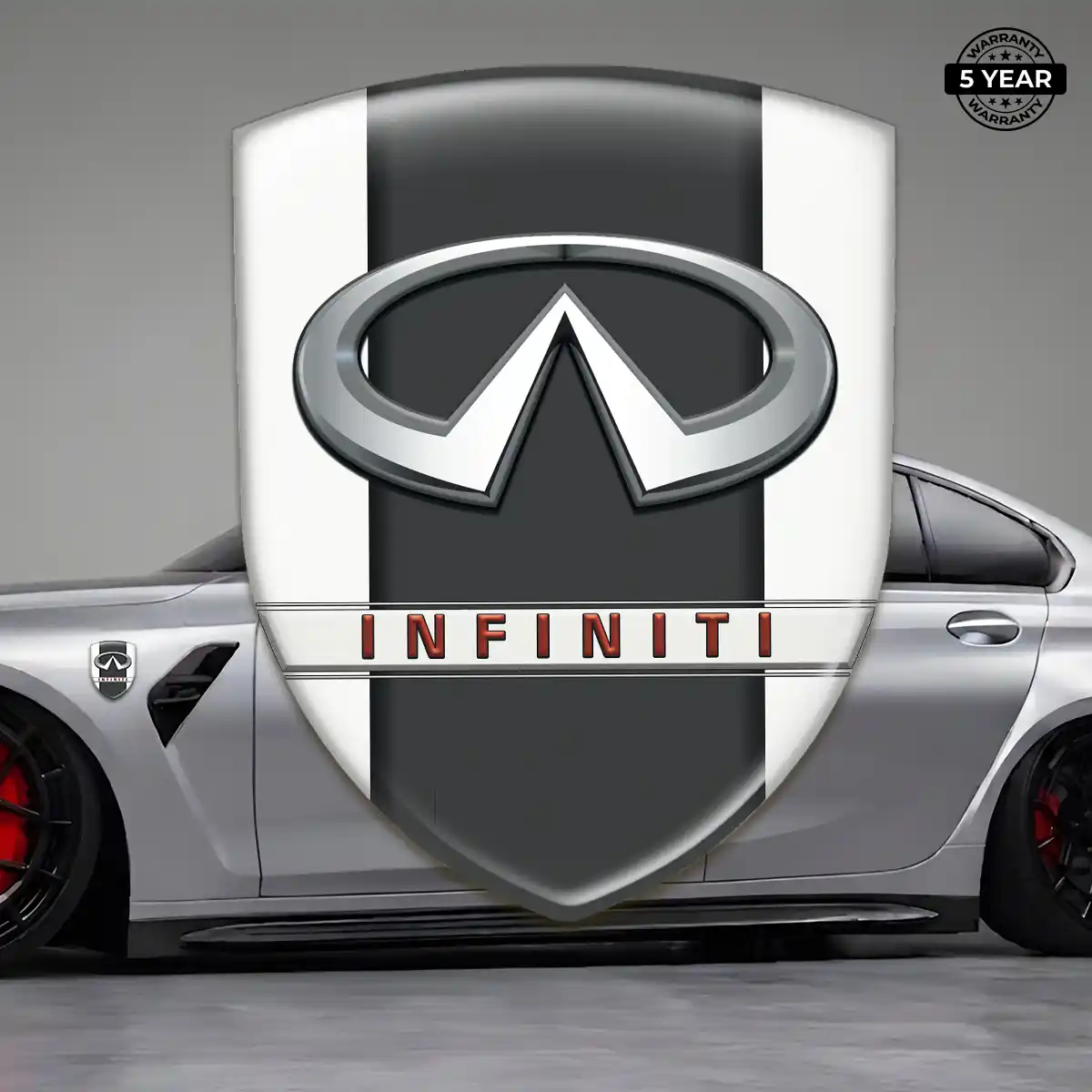 Infiniti Emblem Logo Badge Elite Finish