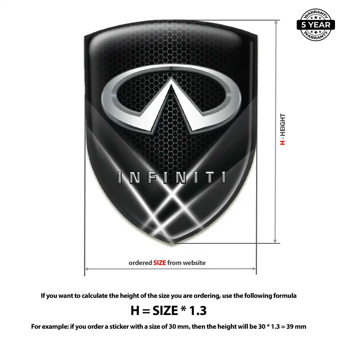 Infiniti Emblem Logo Badge Refined Design