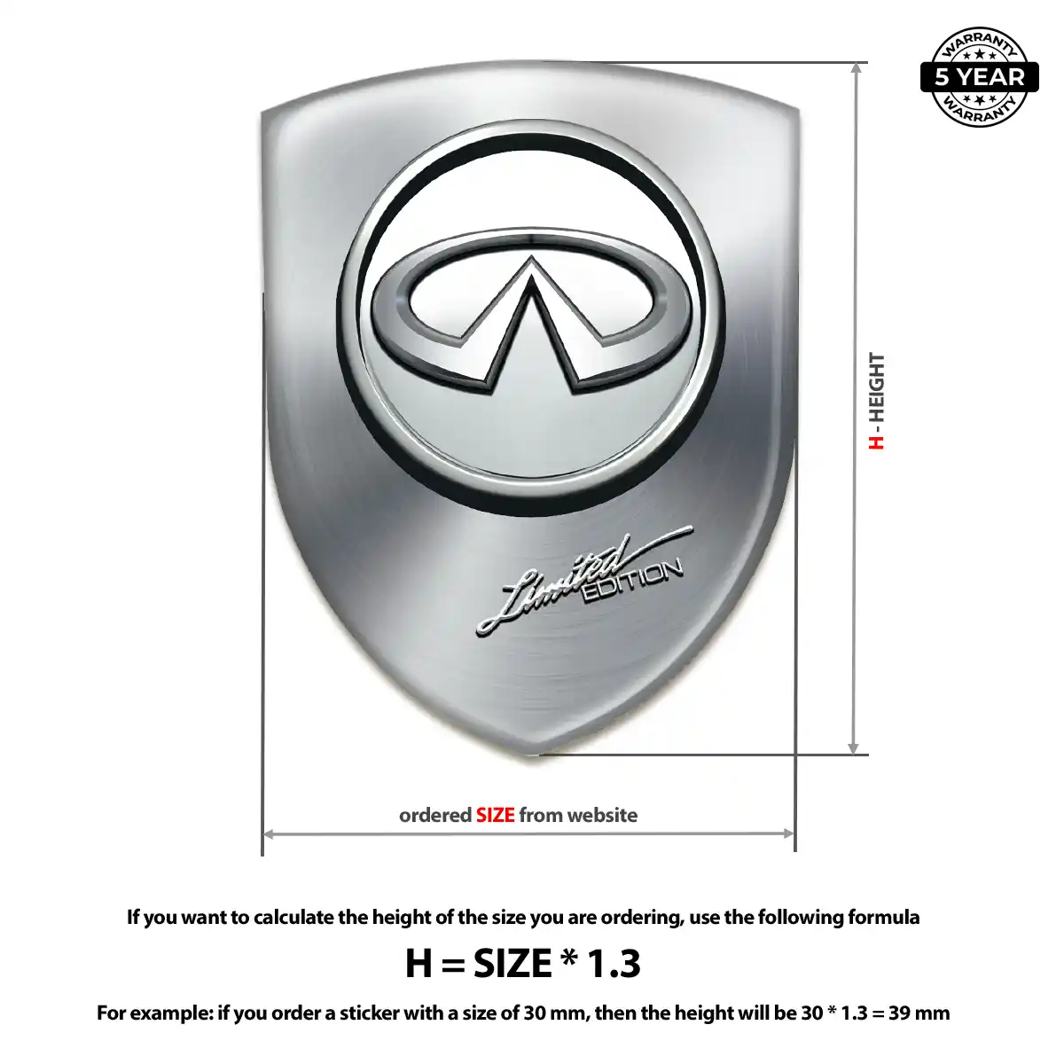 Infiniti Emblem Logo Exclusive Series
