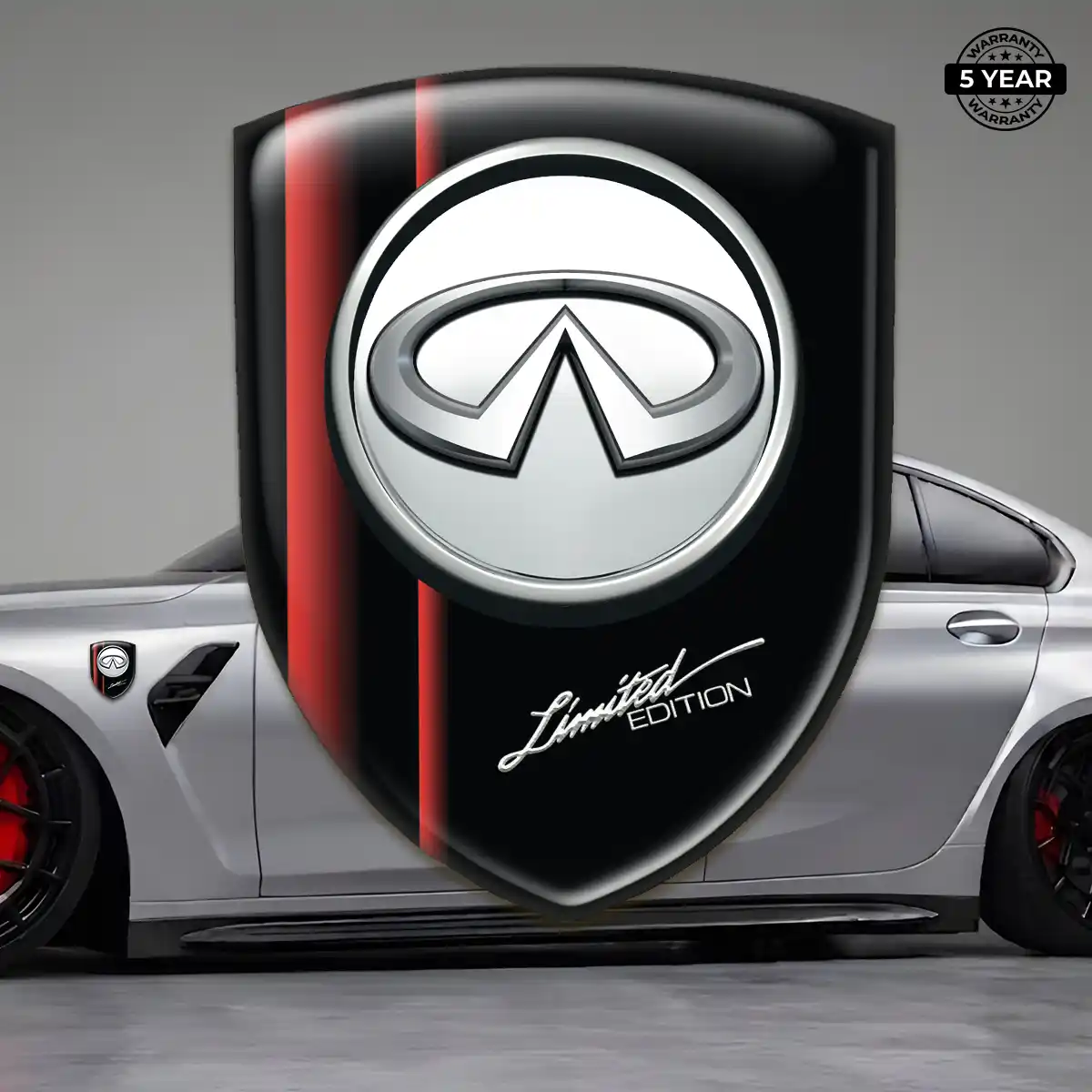 Infiniti Emblem Logo Interior Luxe