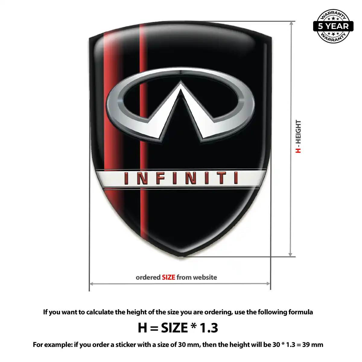 Infiniti Emblem Logo Opulent Line