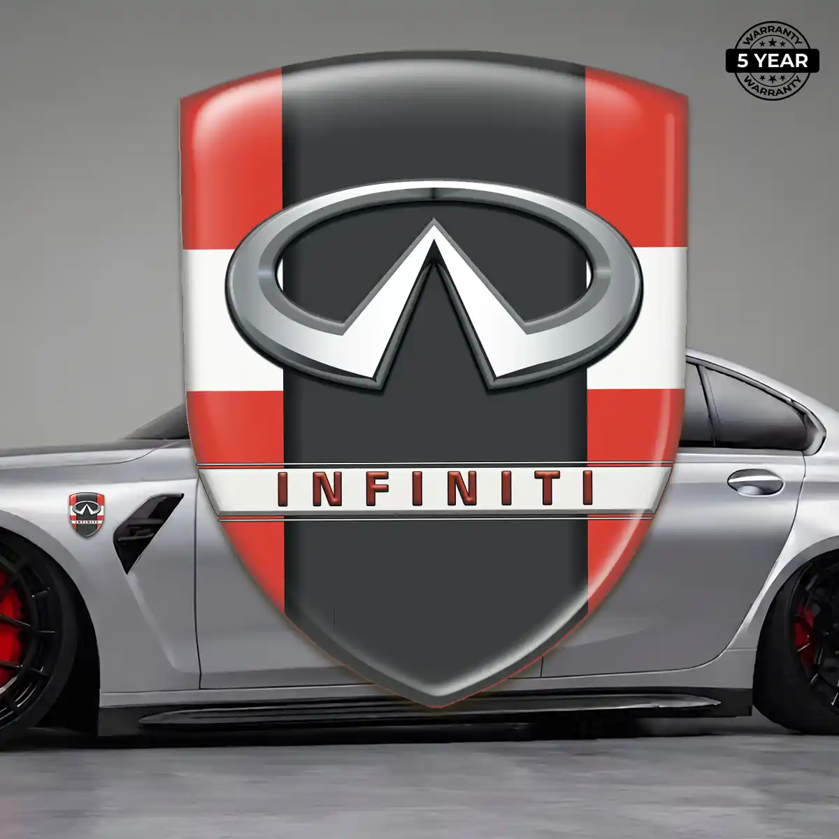 Infiniti Emblem Logo Premium Dome