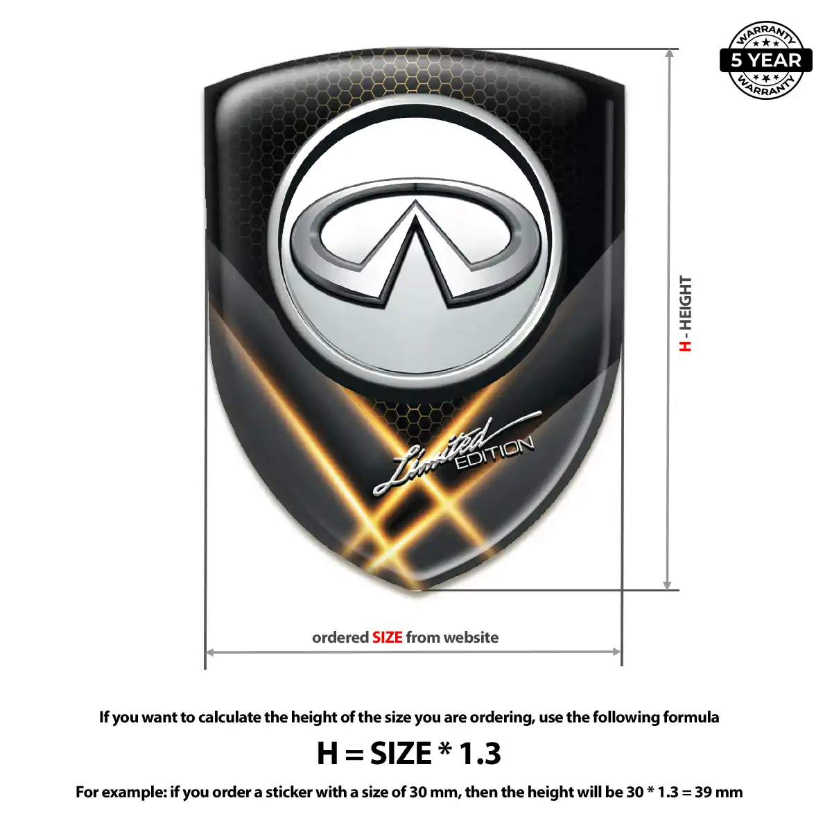 Infiniti Emblem Logo Signature Grade