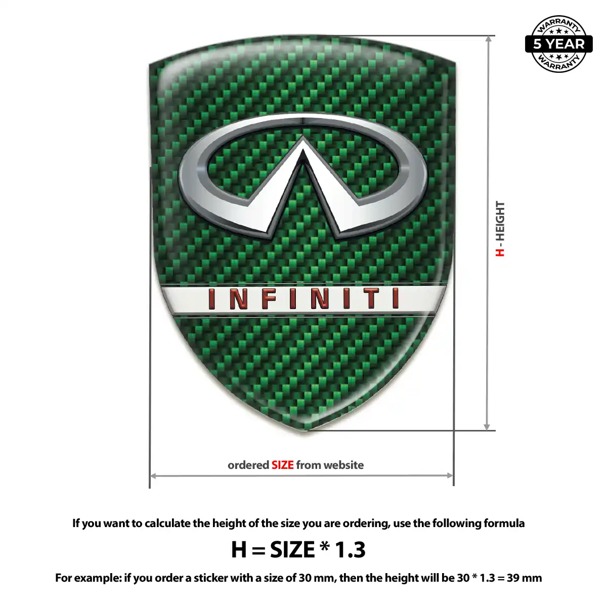 Infiniti Emblem Logo Street Tuning