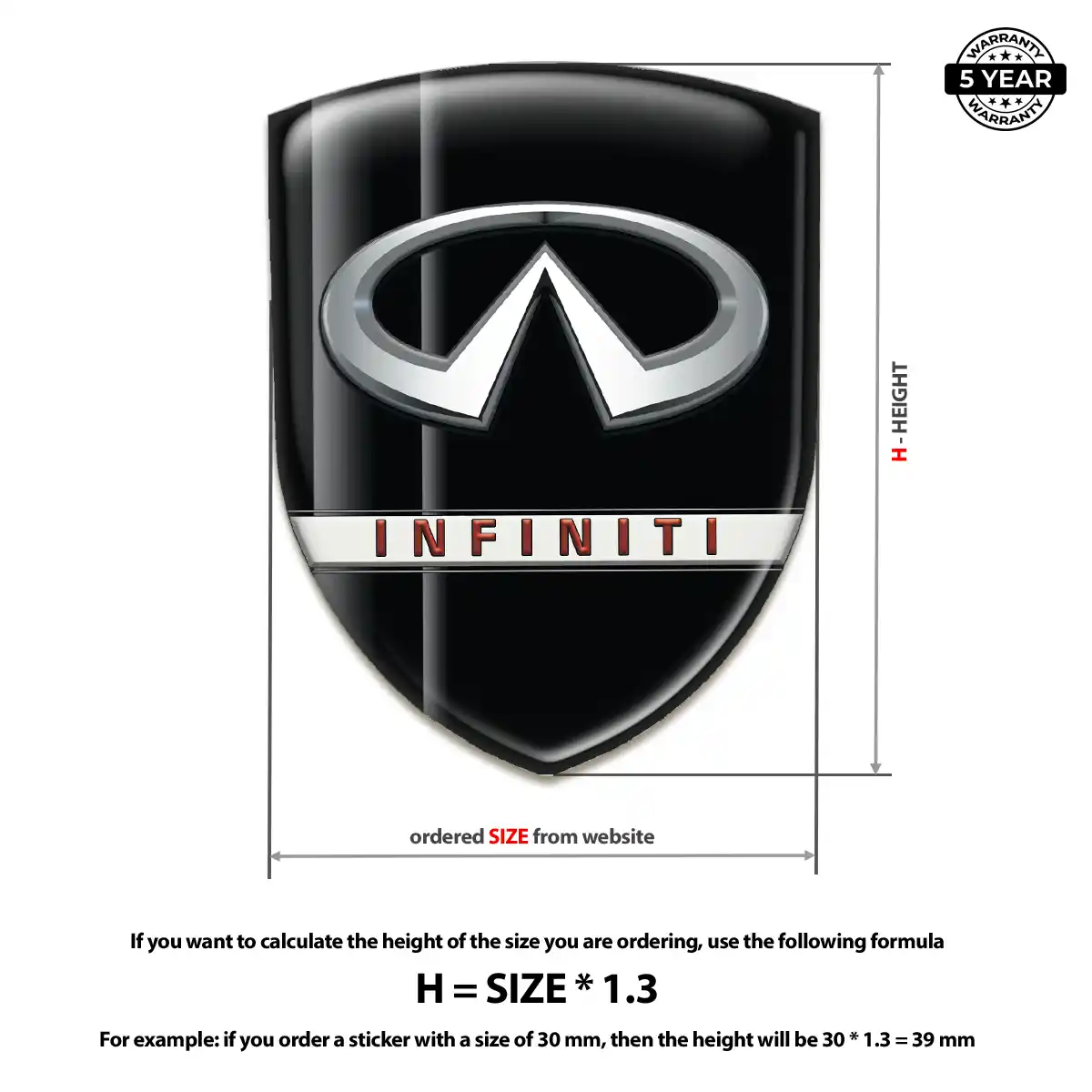 Infiniti Emblem Noble Edition