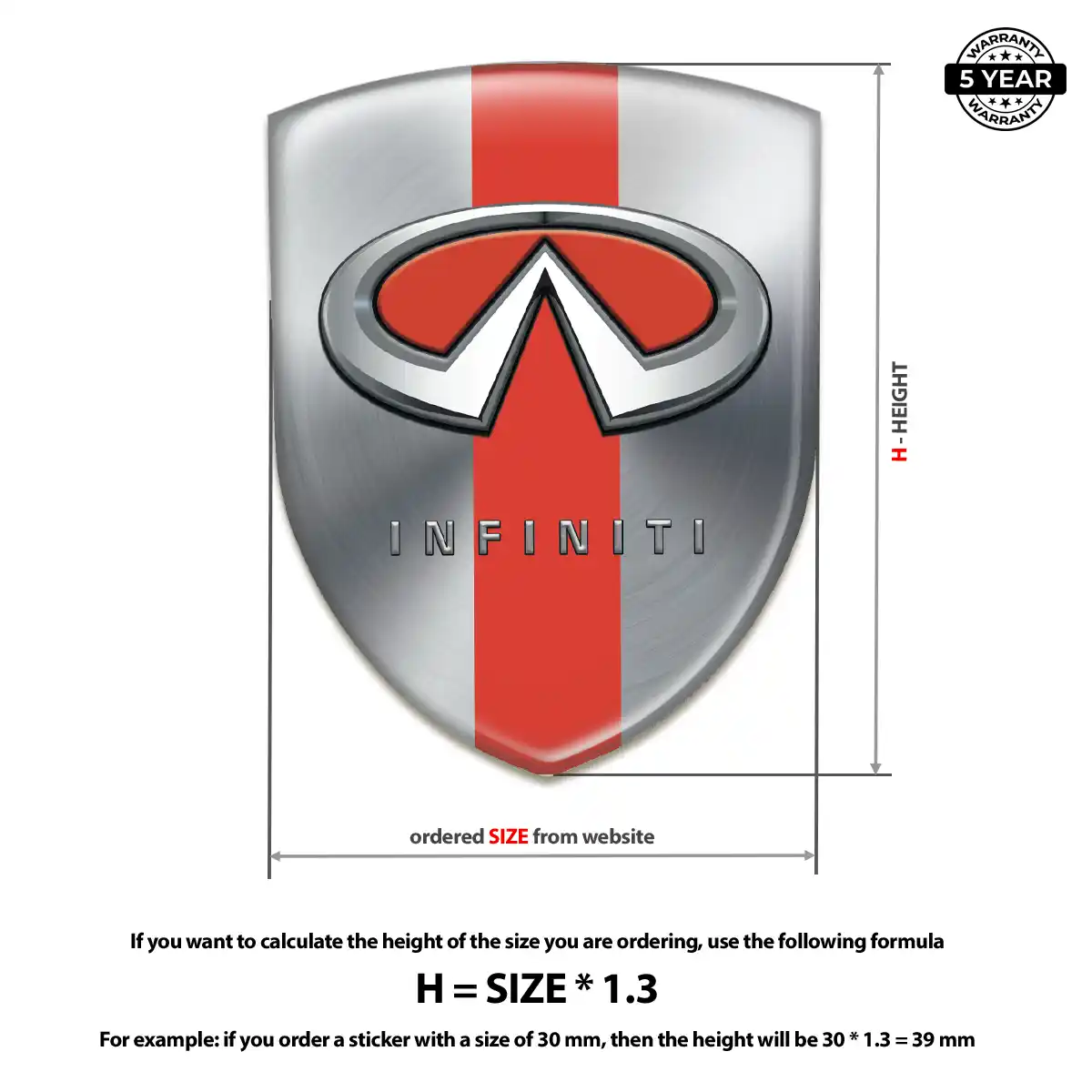 Infiniti Emblem Outer Style