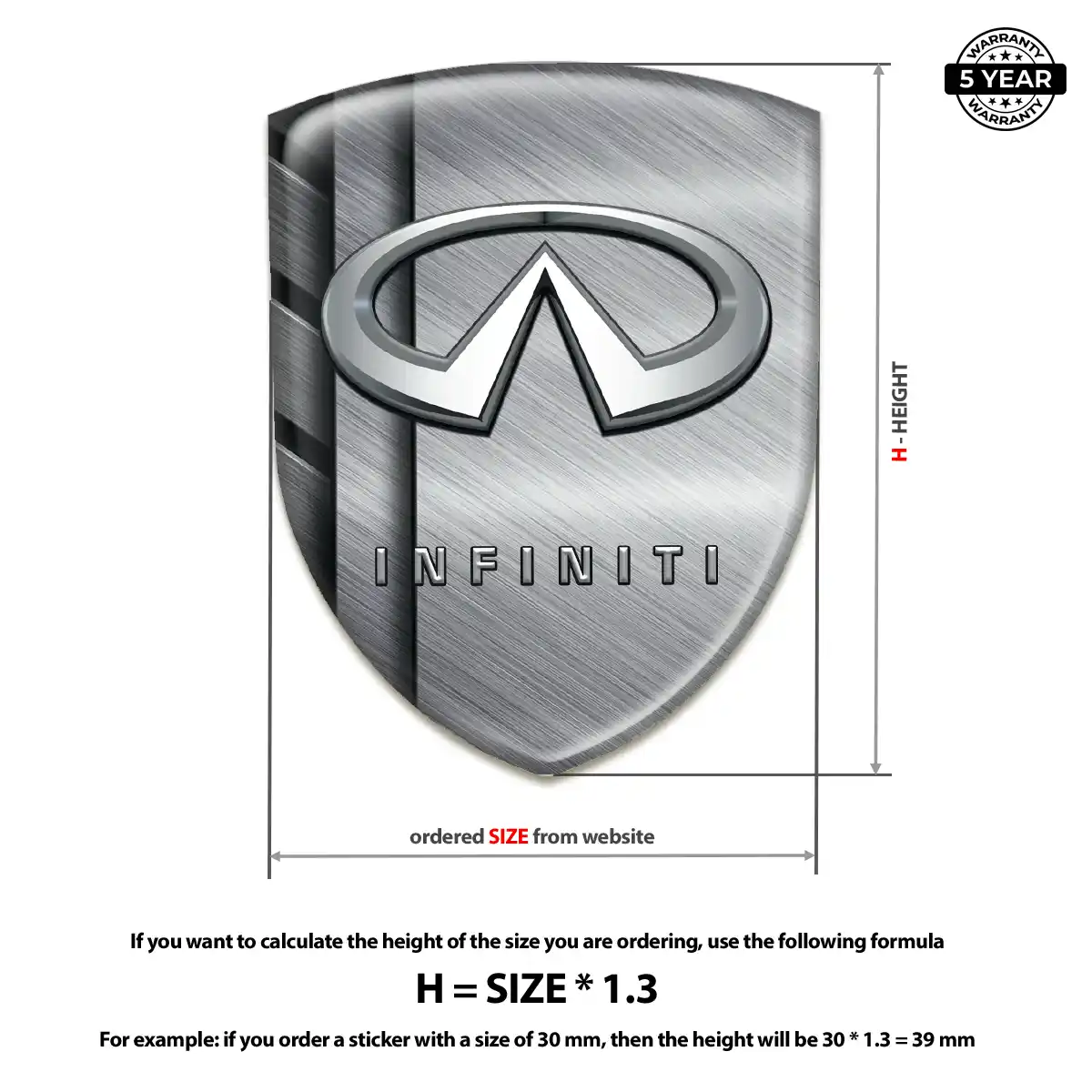 Infiniti Emblem Prime Quality