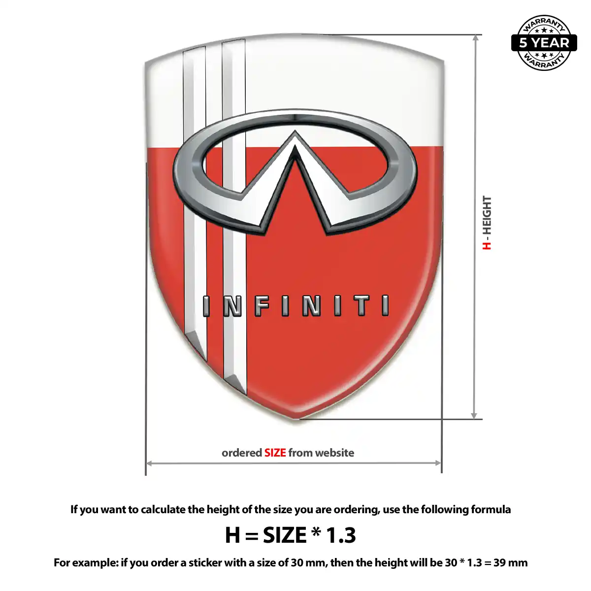 Infiniti Emblem Refined Design
