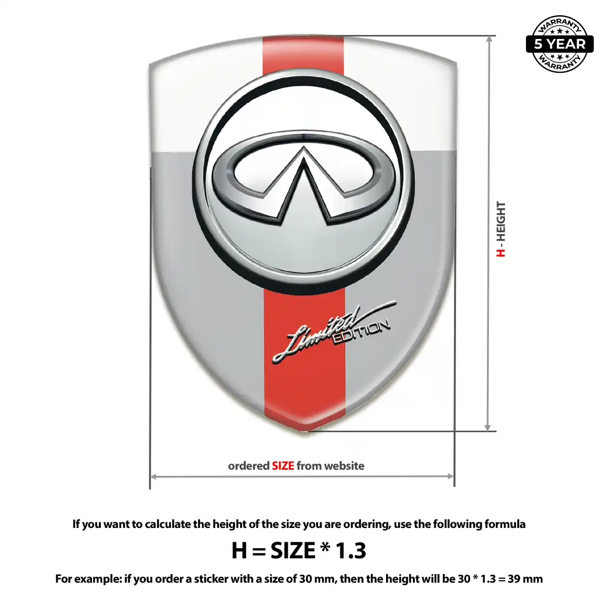 Infiniti Emblem Resin Elite