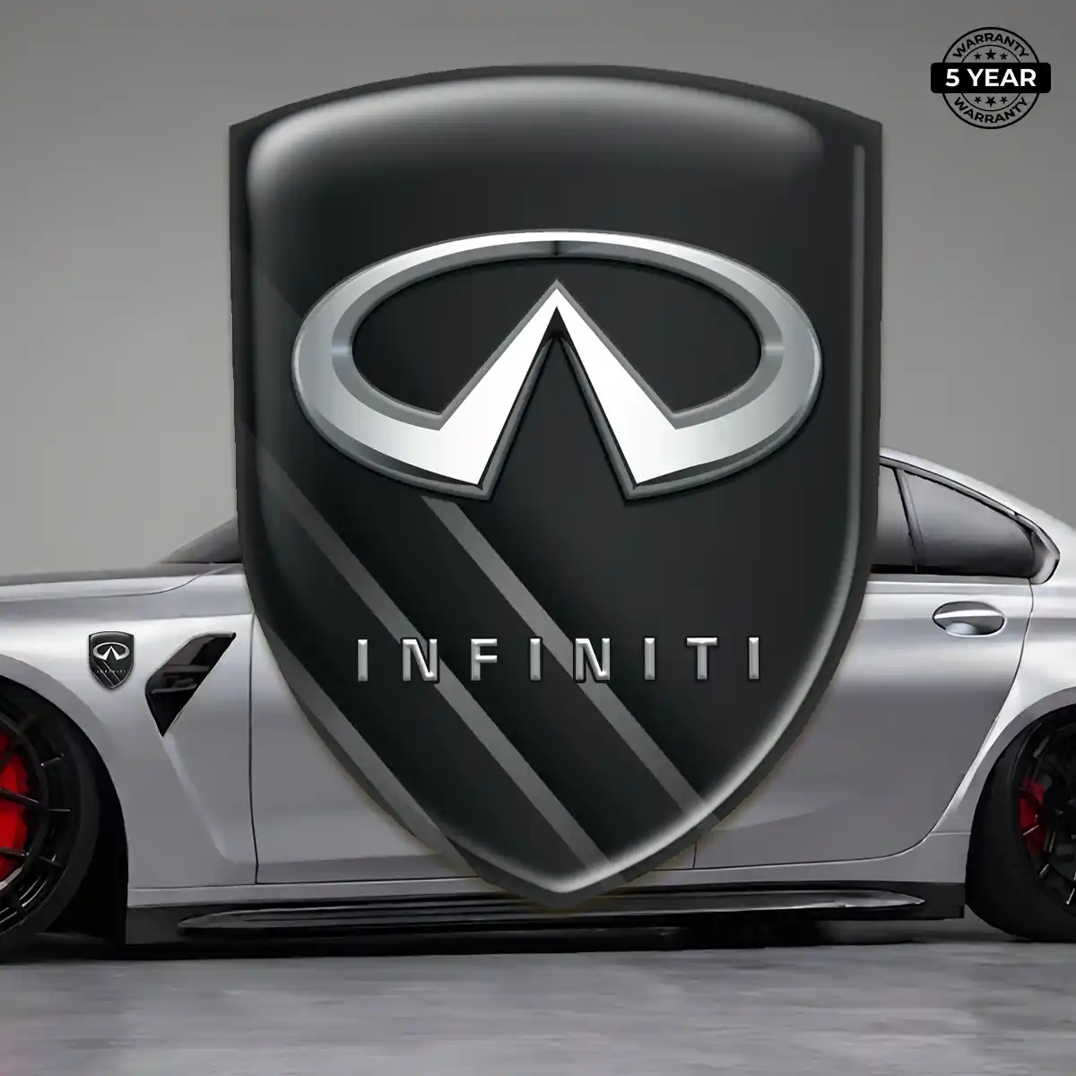 Infiniti Emblem Shield Auto Tuning