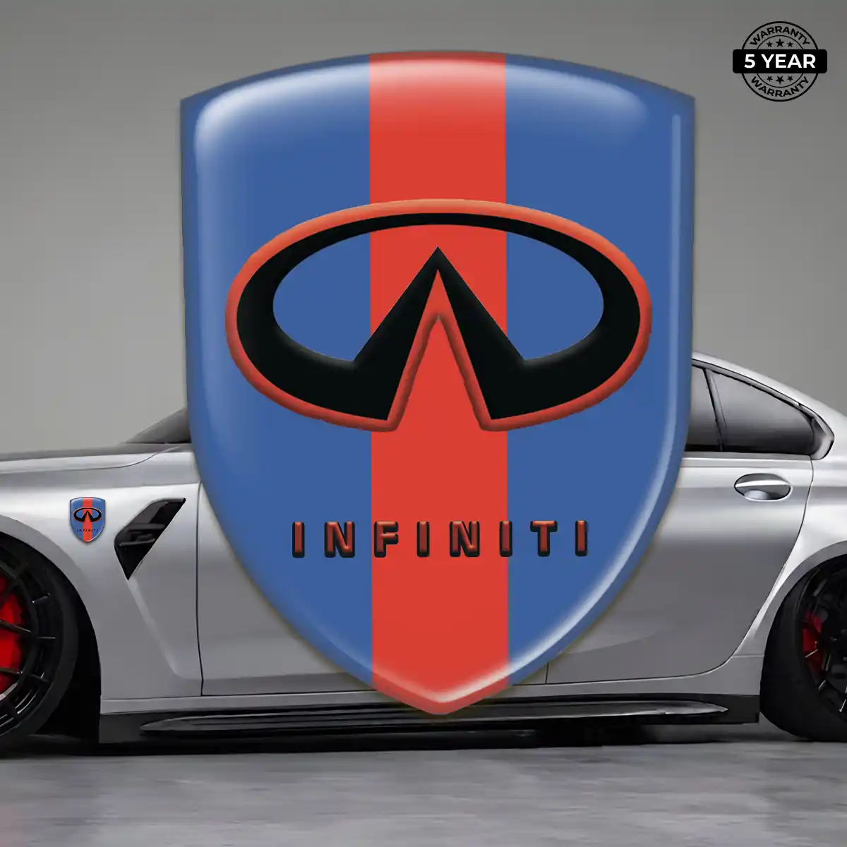 Infiniti Emblem Shield Cabin Style