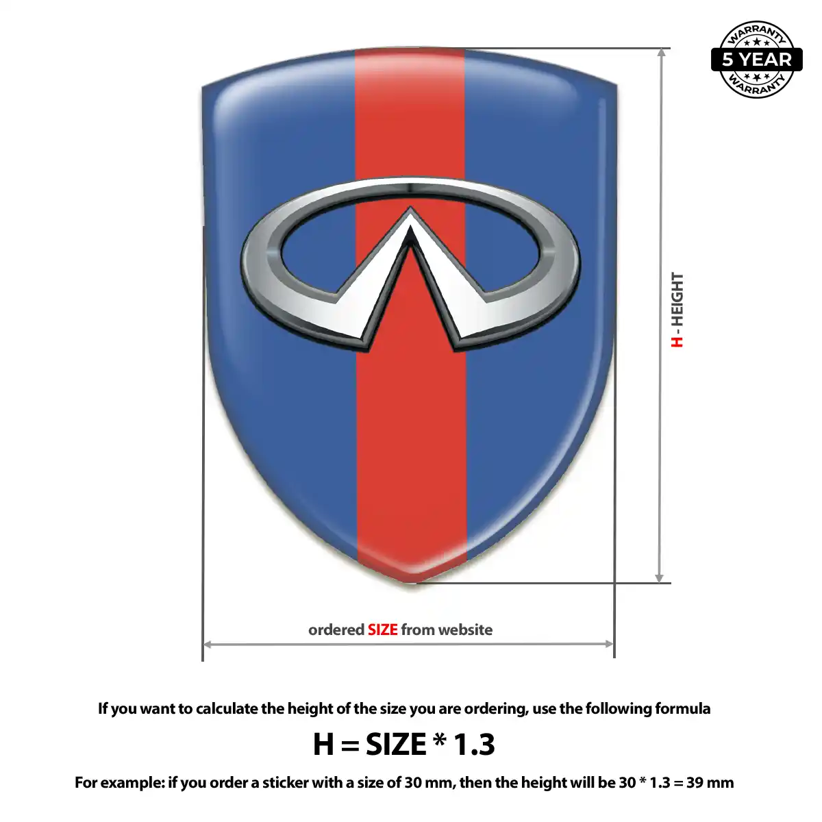 Infiniti Emblem Shield Elite Edition