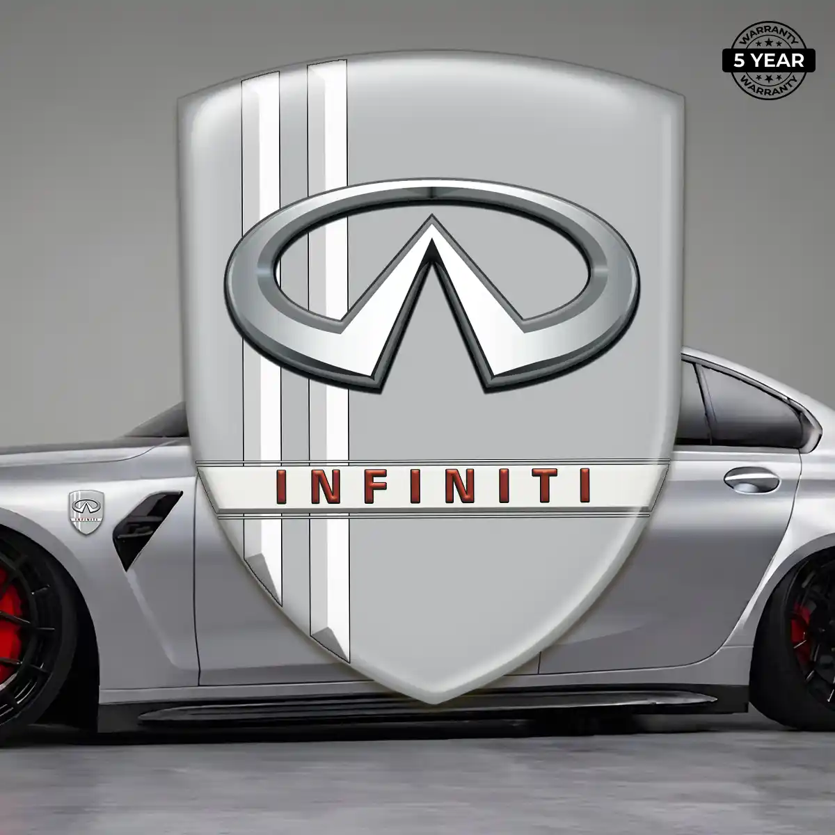 Infiniti Emblem Shield Elite Finish