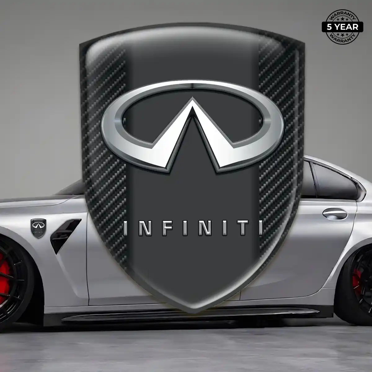Infiniti Emblem Shield Interior Luxe