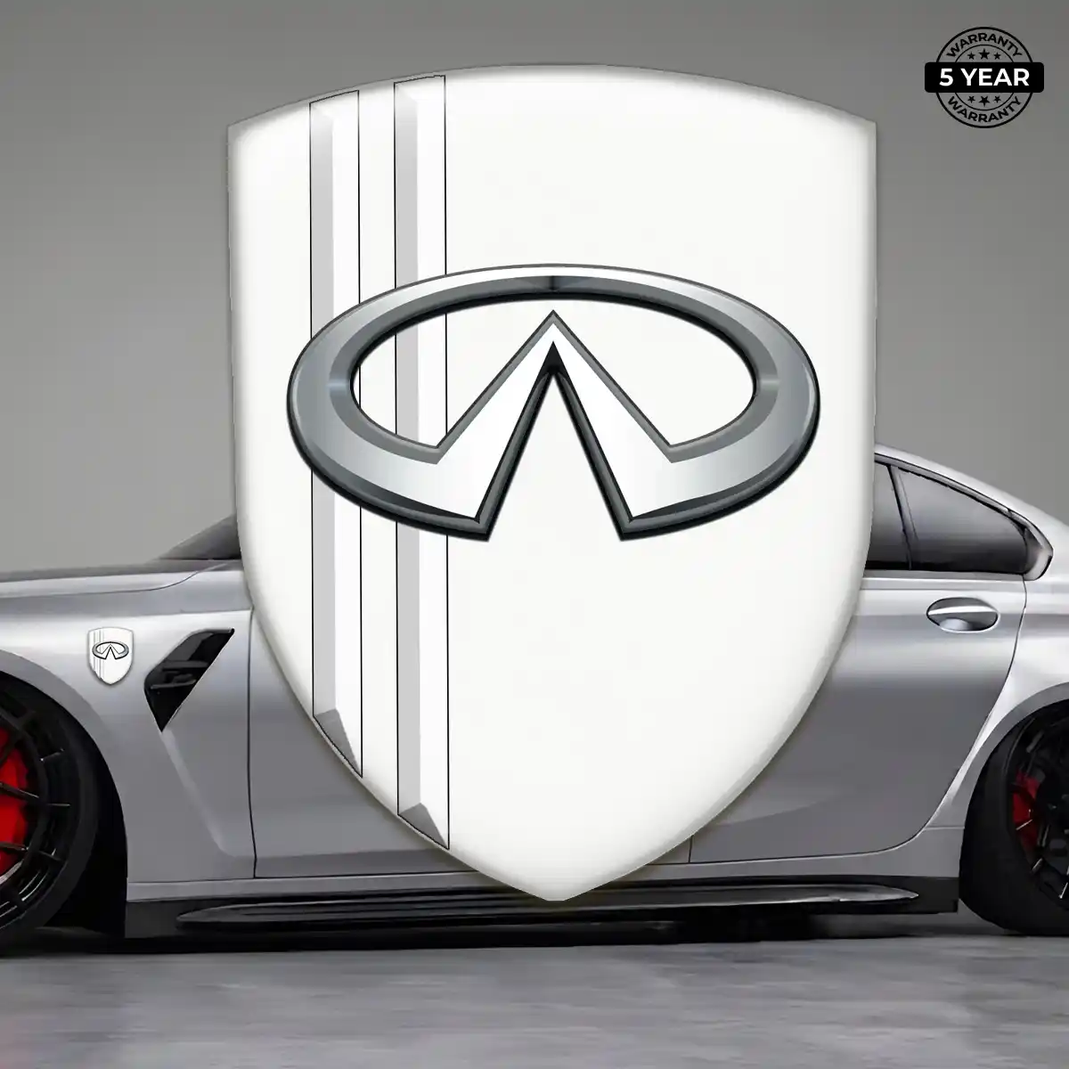Infiniti Emblem Shield Refined Design