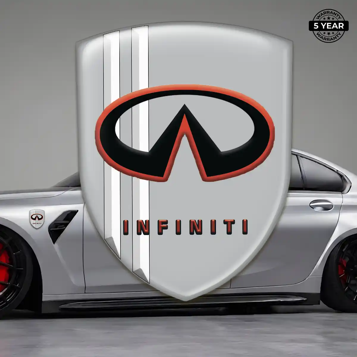 Infiniti Emblem Shield Resin Luxe